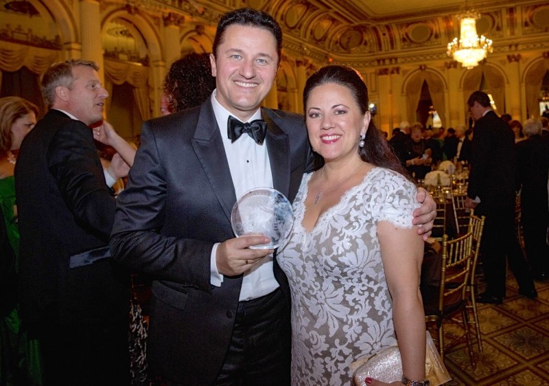 With Kasia and my Opera News Award