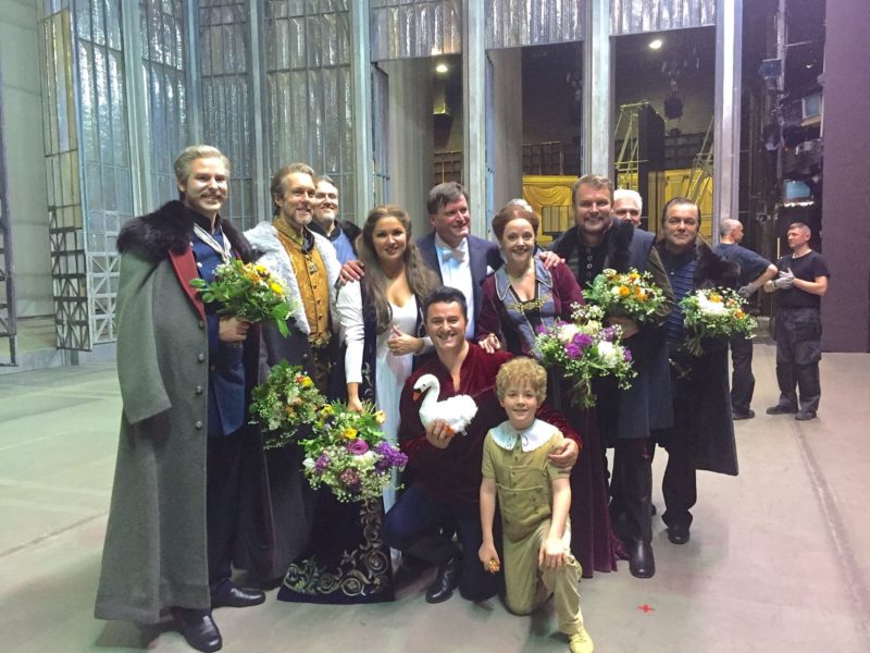 After my first Lohengrin, Dresden 2016
