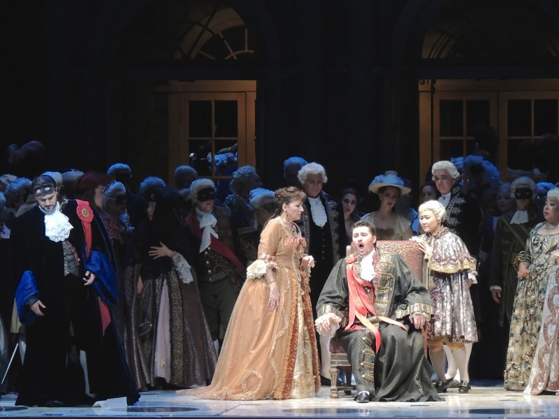 Un ballo in maschera at San Diego Opera