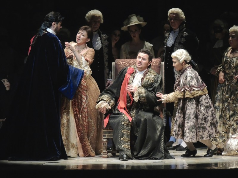 Un ballo in maschera at San Diego Opera